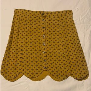 Urban Outfitters Cooperative Button Up Skirt Size0